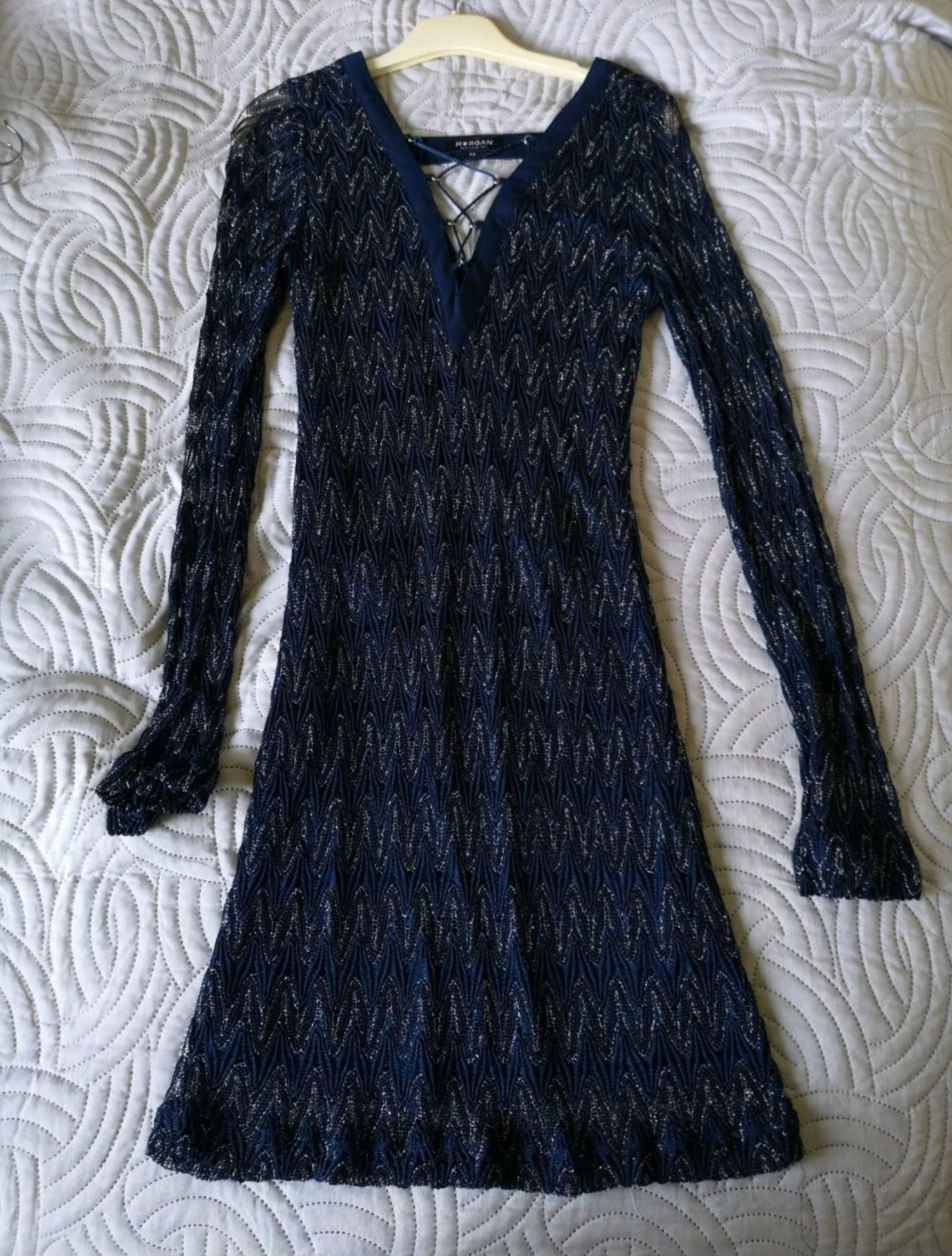 Robe Morgan marine taille 34/XS